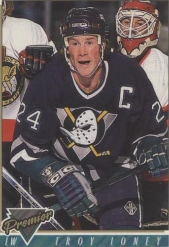 1993-94 Topps Premier - Troy Loney #340