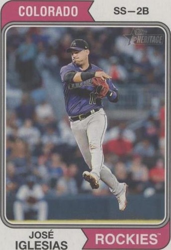 2023 Topps Heritage - Jose Iglesias #281