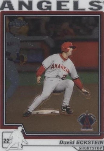2004 Topps Chrome - David Eckstein #210