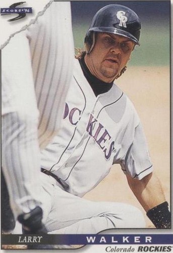 1996 Score - Larry Walker #13