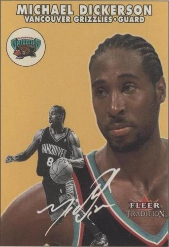 2000-01 Fleer Tradition Glossy - Michael Dickerson #110