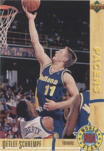 1991-92 Upper Deck International - Detlef Schrempf #189