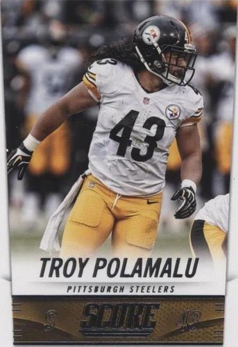 2014 Score Troy Polamalu #176
