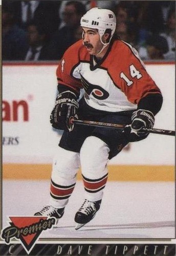 1993-94 O-Pee-Chee Premier - Dave Tippett #387