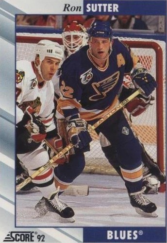 1992-93 Score - Ron Sutter #86
