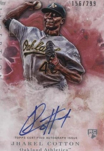 2017 Topps Inception - Jharel Cotton #125