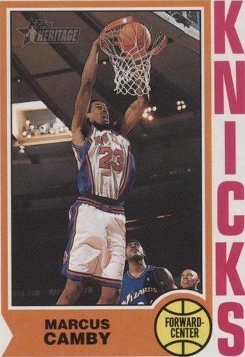 2001-02 Topps Heritage - Marcus Camby #51