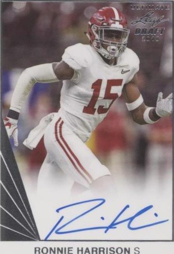 2018 Leaf Ultimate Draft Ronnie Harrison #BA-RH1