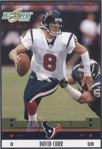 2005 Score David Carr #112