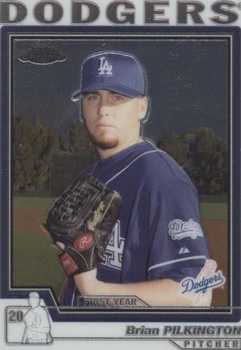 2004 Topps Chrome Traded & Rookies - Brian Pilkington #T204