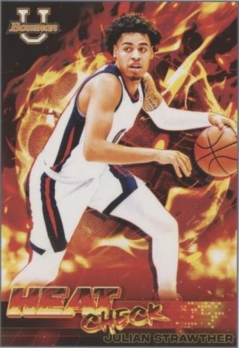 2021-22 Bowman University - Julian Strawther #HC-6