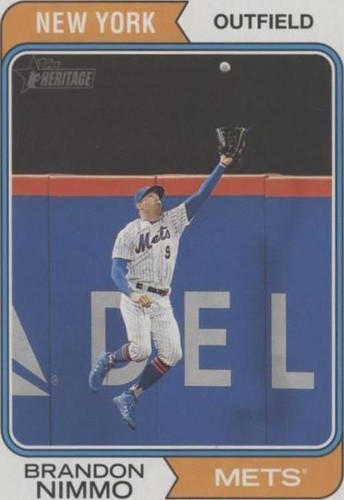2023 Topps Heritage - Brandon Nimmo #241