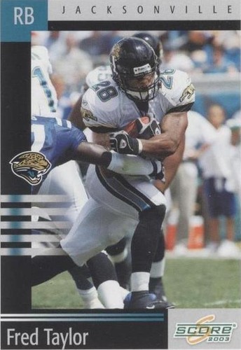 2003 Score Fred Taylor #64