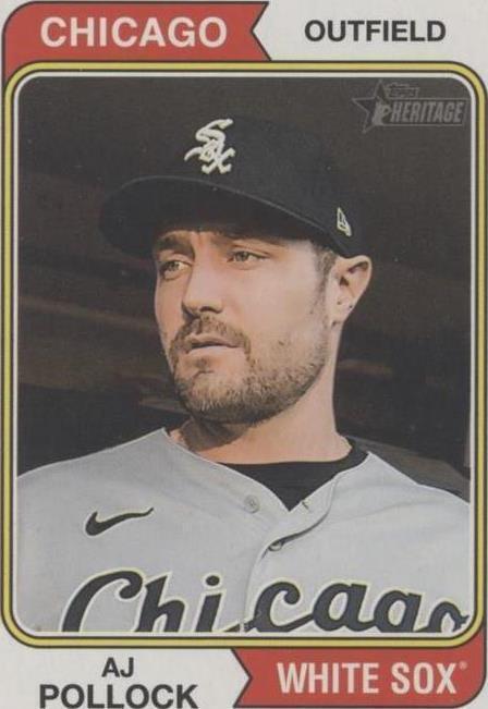 2023 Topps Heritage - A.J. Pollock #484