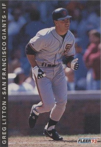 1993 Fleer - Greg Litton #533