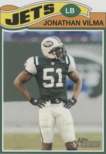 2005 Topps Heritage Jonathan Vilma #32