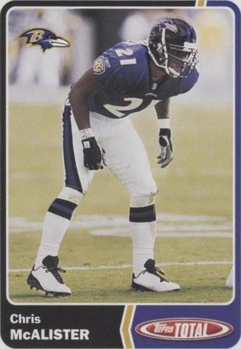 2003 Topps Total Chris McAlister #259