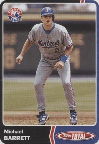2003 Topps Total - Michael Barrett #496