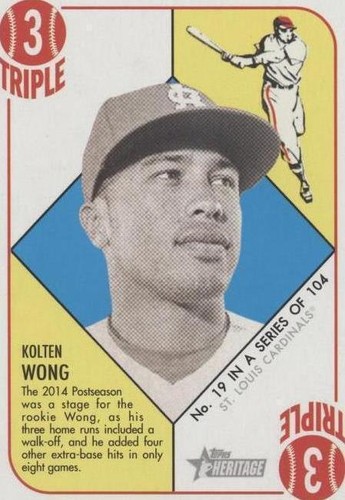 2015 Topps Heritage '51 - Kolten Wong #19