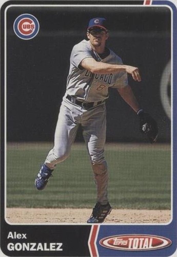 2003 Topps Total - Alex Gonzalez #607