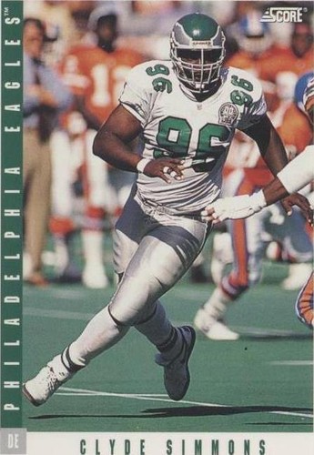 1993 Score Clyde Simmons #44