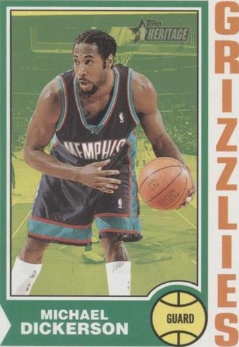 2001-02 Topps Heritage - Michael Dickerson #24