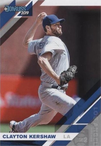 2019 Panini Donruss - Clayton Kershaw #88