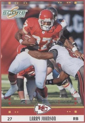 2005 Score Larry Johnson #140