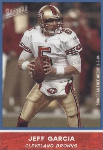 2004 Bazooka Jeff Garcia #60