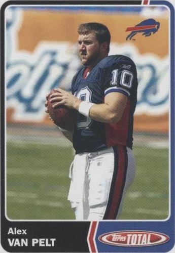 2003 Topps Total Alex Van Pelt #36