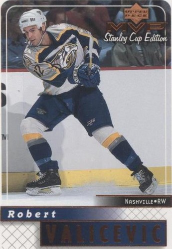 1999-00 Upper Deck MVP Stanley Cup Edition - Rob Valicevic #99