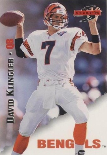 1995 Score David Klingler #135