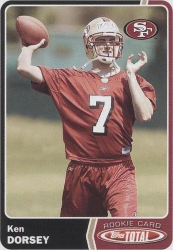 2003 Topps Total Ken Dorsey #490