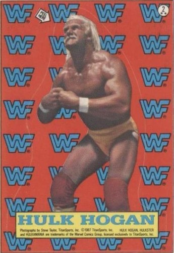 1987 Topps WWF - Hulk Hogan #2