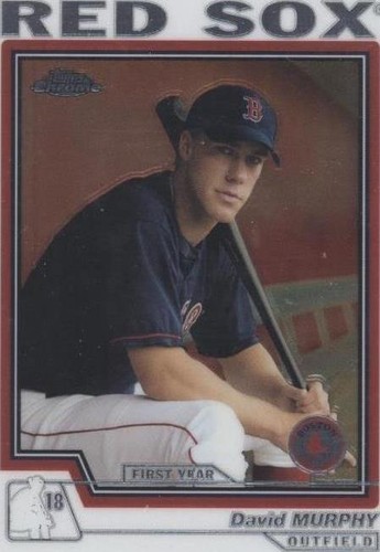 2004 Topps Chrome - David Murphy #213
