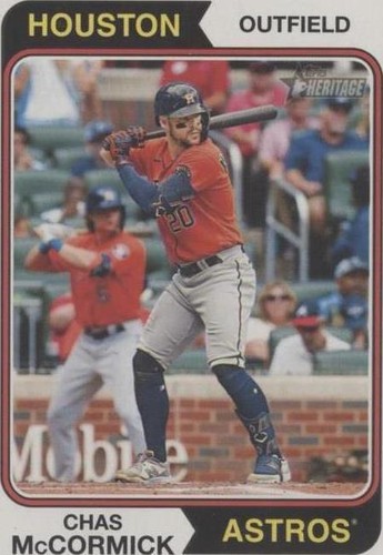 2023 Topps Heritage - Chas McCormick #482