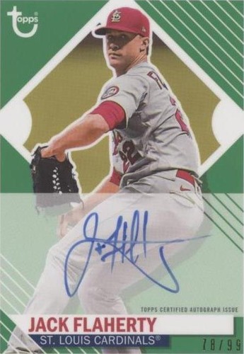 2021 Topps Brooklyn Collection - Jack Flaherty #BKA-JF