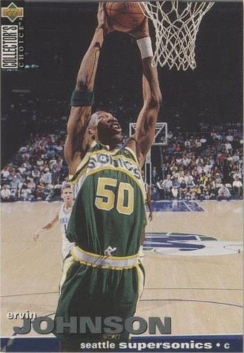 1995-96 Upper Deck Collector's Choice International French I - Ervin Johnson #152