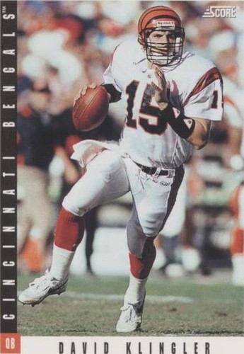 1993 Score David Klingler #276