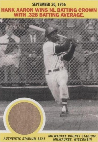 2005 Topps Heritage - Hank Aaron #FR-HA