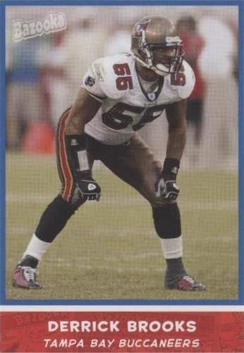 2004 Bazooka Derrick Brooks #104