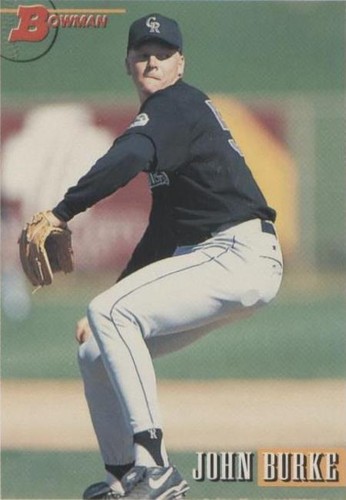 1993 Bowman - John Burke #388