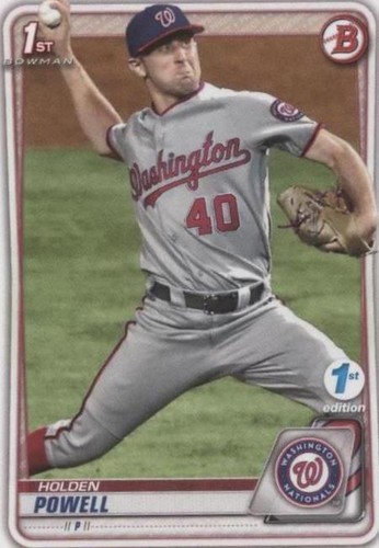 2020 Bowman Draft 1st Edition - Holden Powell #BD-120