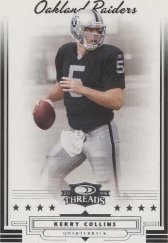 2006 Donruss Threads Kerry Collins #110