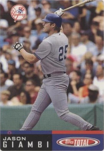 2002 Topps Total - Jason Giambi #25