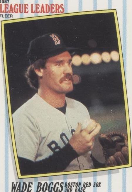 Fleer Major League Leaders 1987 - Wade Boggs #3