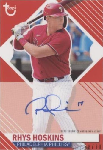 2021 Topps Brooklyn Collection - Rhys Hoskins #BKA-RHO