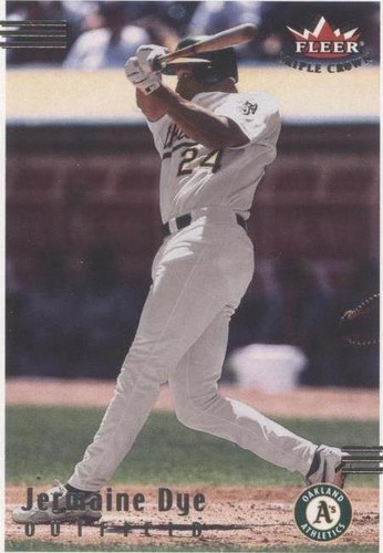 2002 Fleer Triple Crown - Jermaine Dye #102
