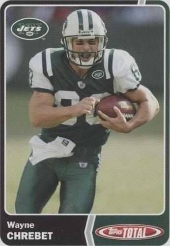 2003 Topps Total Wayne Chrebet #112