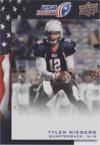 2014 Upper Deck USA Football Tyler Wiegers #1